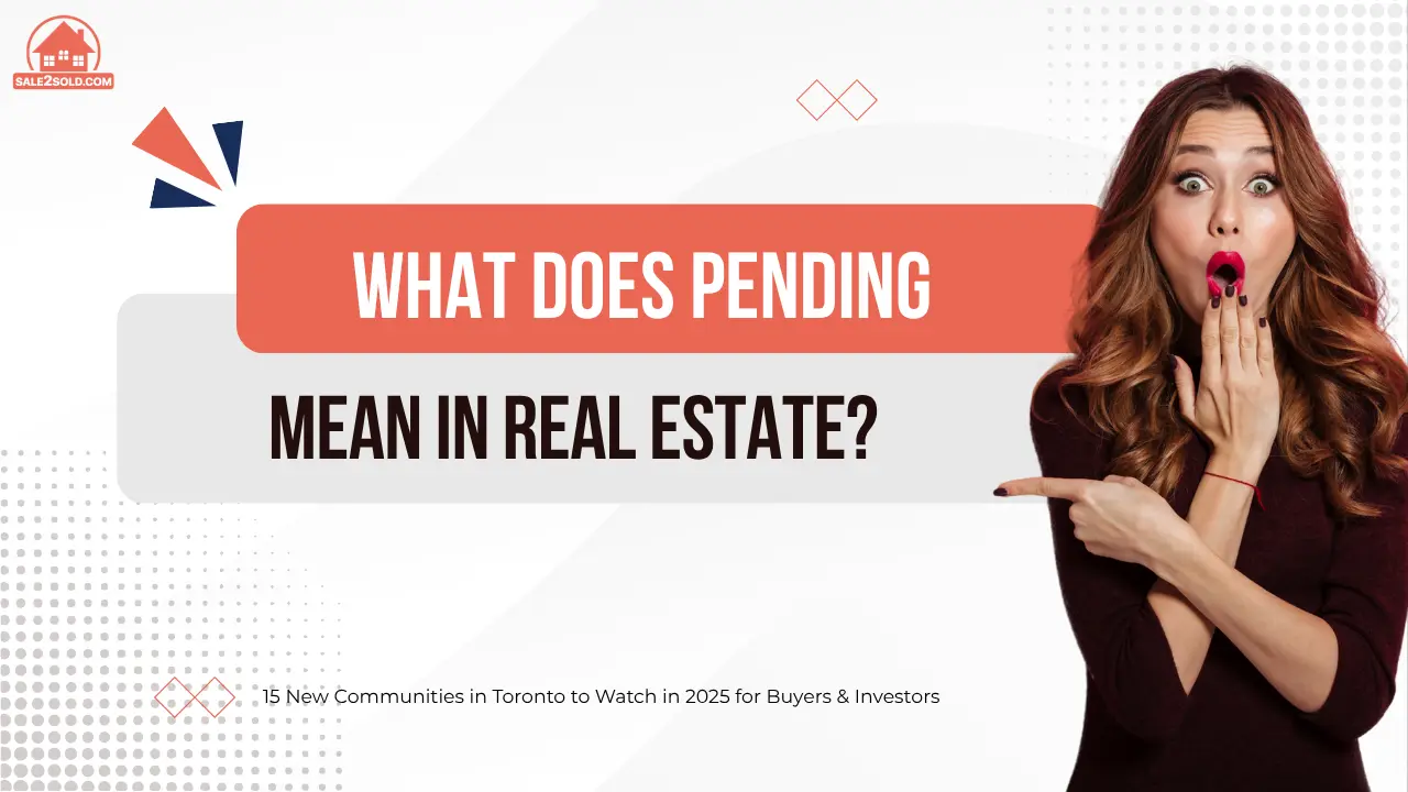 What Does Pending Mean In Real Estate?